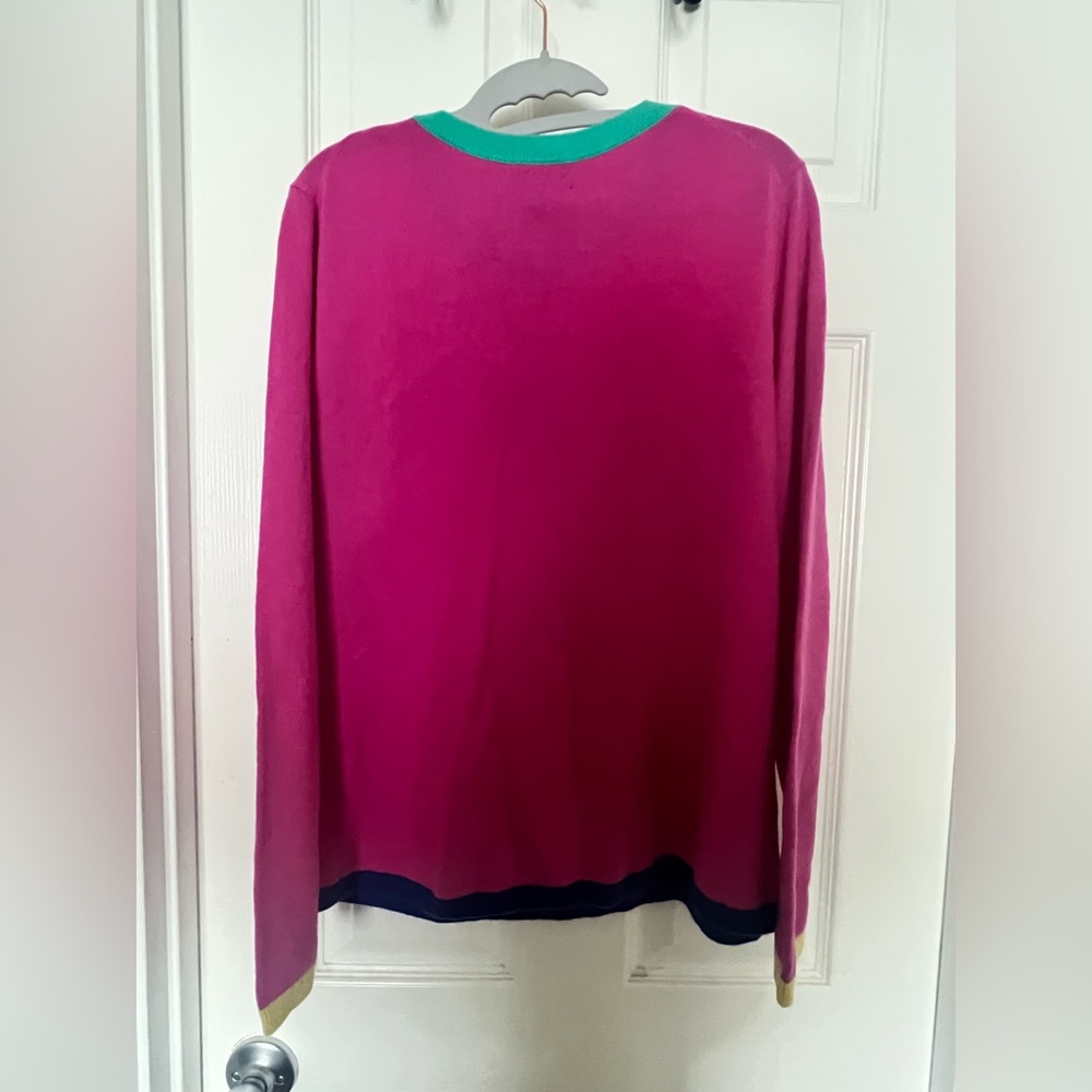 NWT LANDS END Women's Cashmere Sweater - Picture 4 of 6